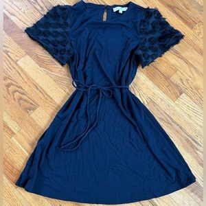 Navy LOFT dress, EUC, size Small